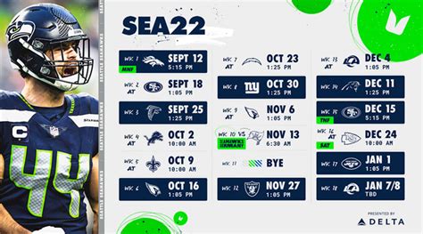 seahawks standings 2022|seahawks schedule 2022 23.